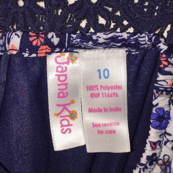 Japna Kids Patterned Colorful Jumpsuit - Picture 3 of 3